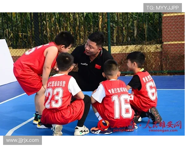 孩子心中的篮球梦想与姚明的亲密相遇